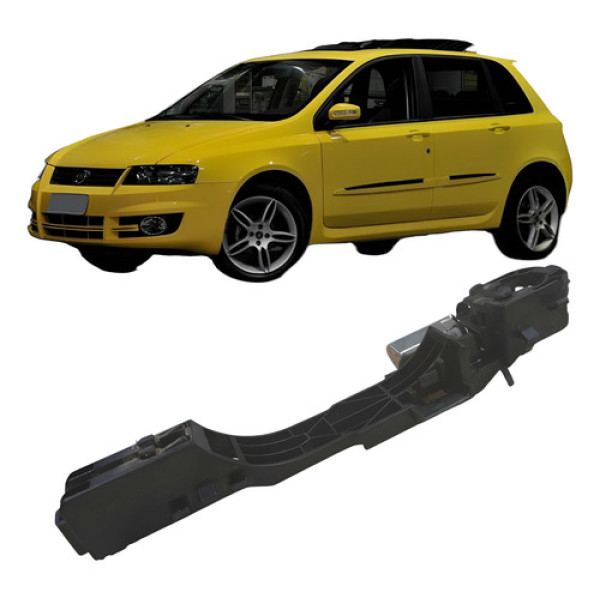 Suporte Maçaneta Externa Traseiro Esquerdo Fiat Stilo 2009 Vermelho
