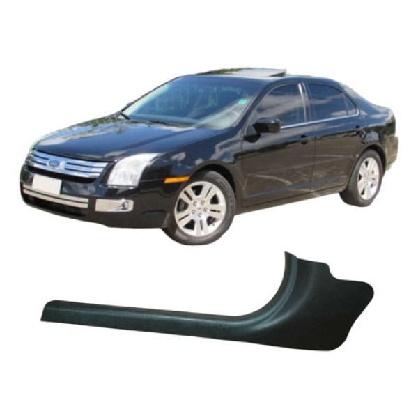 Soleira Porta Dianteira Esquerda Ford Fusion 2006 6e53541320 Preto