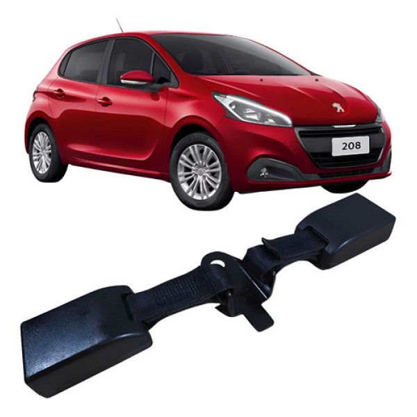 Trava Cinto Segurança Traseiro Central Peugeot 208 2019