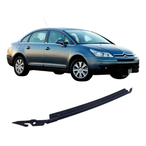 Canaleta Guia Vidro Traseira Esquerda Citroën C4 2009 Preto