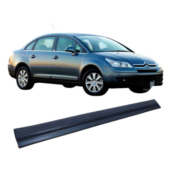 Friso Porta Dianteira Direita Citroën C4 2008 9654965677  Preto