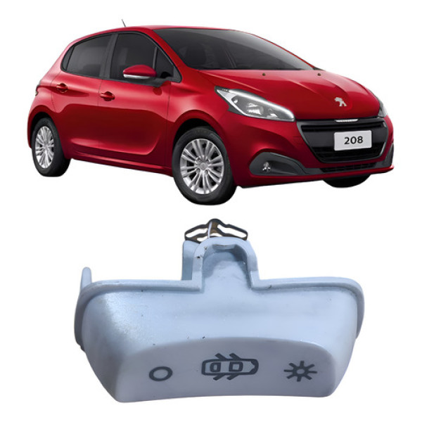 Botão Interruptor Luz Cortesia Traseiro Peugeot 208 2019