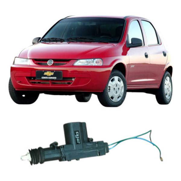 Trava Elétrica Traseira Direita Gm Celta 2004 1.0 Original