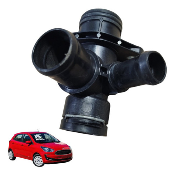 Flange Bomba Conexão Cano 1.0 3cc Dagua Ford Ka 2017 A 2021