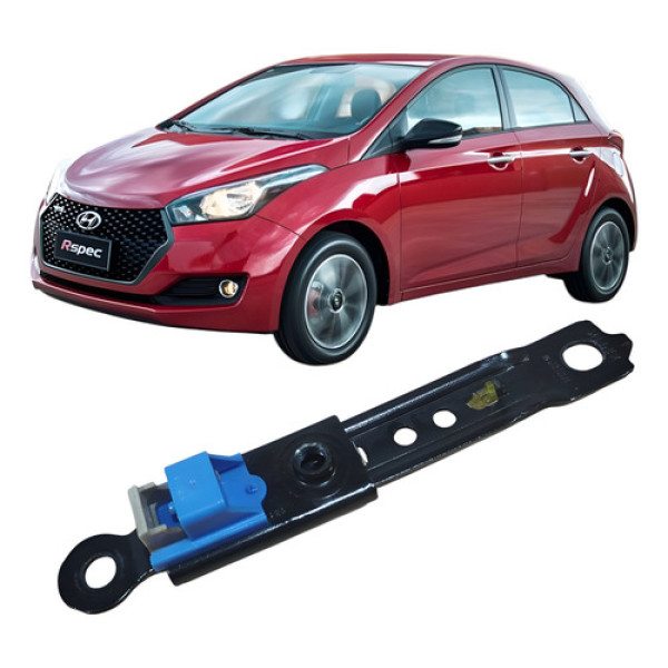 Trilho De Regulagem Cinto De Segurança Hyundai Hb20 2017 Preto