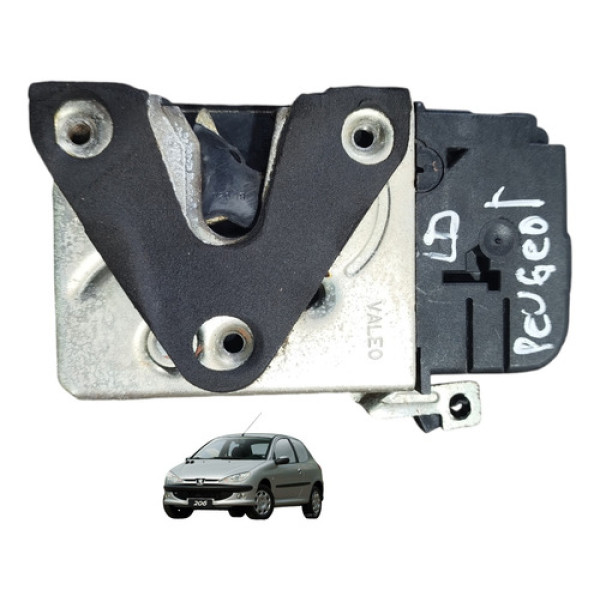 Fechadura Manual Dianteiro Direito 2p Peugeot 206 2008