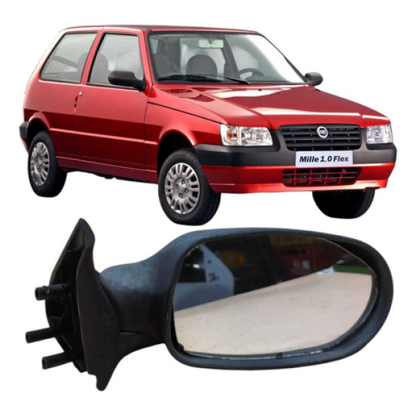 Retrovisor Direito Fiat Uno Mille 2006 1.0 2p