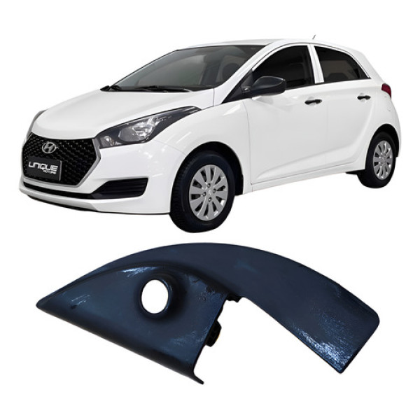 Acabamento Interno Retrovisor Esquerdo Hyundai Hb20 2017  Branco