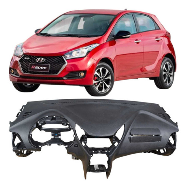 Capa Painel Hyundai Hb20 1.0 3c 2017 Preto Listras