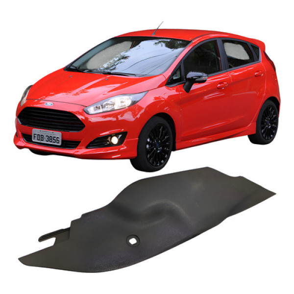 Acabamento Lateral Esquerdo Console New Fiesta 2014 2017