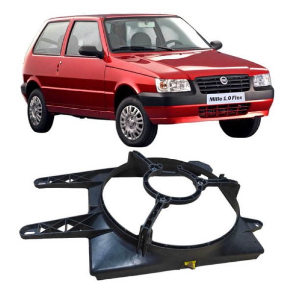 Defletor Ventoinha Fiat Uno Mille 2006