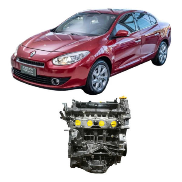Motor Parcial Renault Fluence Nissan Sentra 2.0 143cv Flex