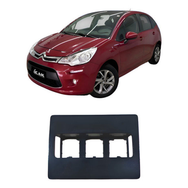 Moldura Botão Vidro Citroën C3 2013 1.5 729201  .