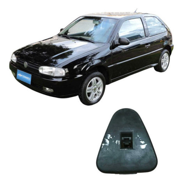 Soquete Lanterna Traseira Esquerda  Volkswagen Gol 1995 Ambos Lados Preto