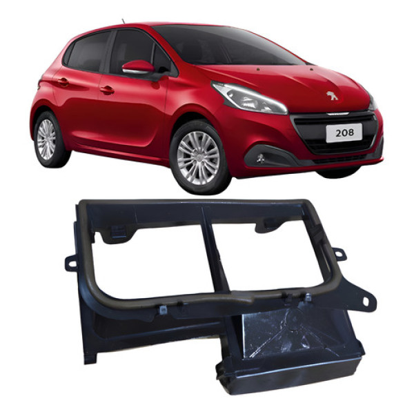 Moldura Suporte Filtro Ar Peugeot 208 1.2 3c 2019 9649775180 Prata