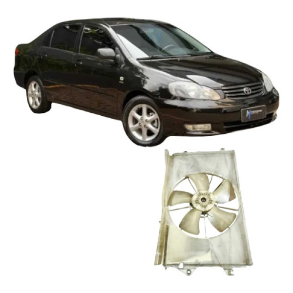 Defletor Ventoinha Toyota Corolla 2004 1.8 Aut Original