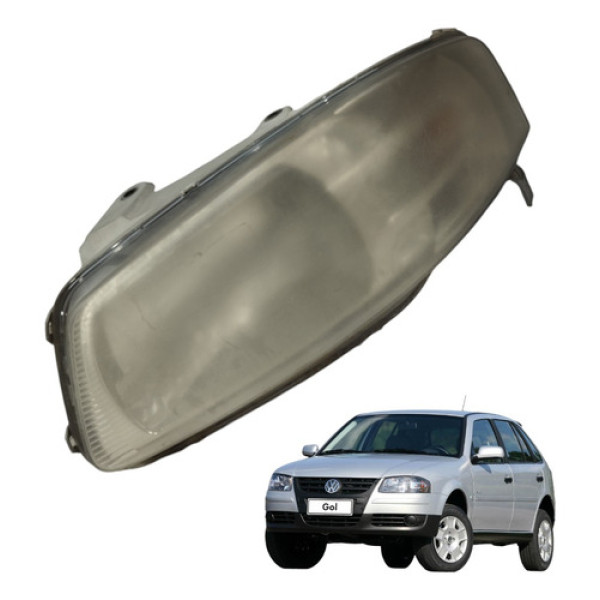 Farol Esquerdo Dianteiro Gol G4 2006 A 2007 Esquerdo Esquerdo/motorista