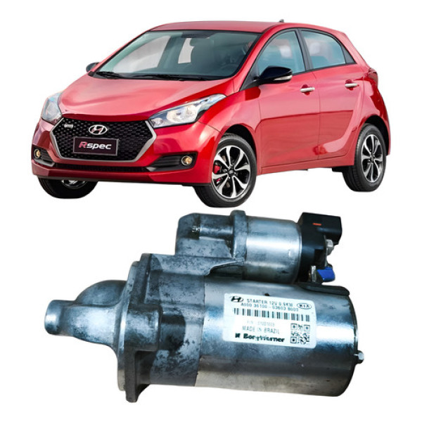 Motor  Arranque Hyundai Hb20 1.0 3cc 2014 A 2018  61001603