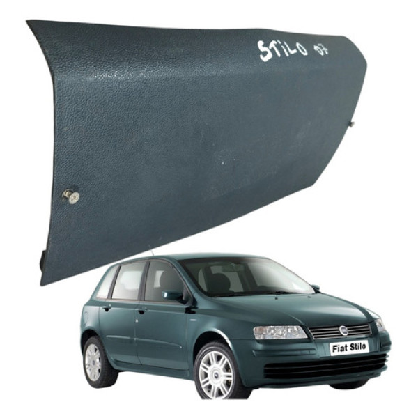 Moldura Acabamento Painel Stilo 1.8 2007 A 2011 1 Preto Pret Preto 1