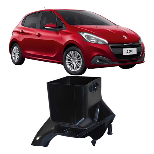 Suporte Caixa Ventilação Interna Peugeot 208 1.2 3c 2019 Prata