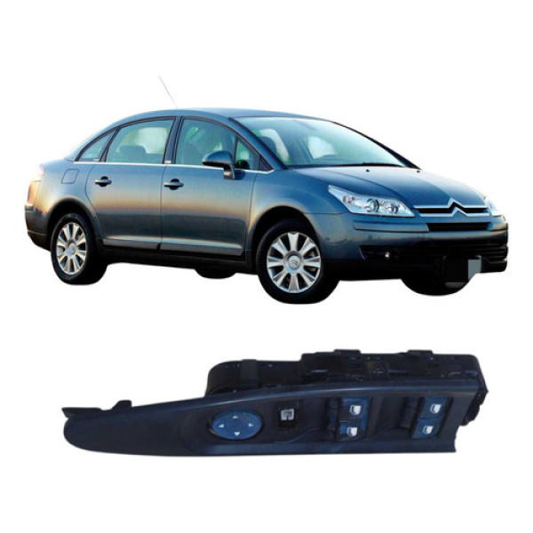 Comando Botão Vidro Citroen C4 Pallas208 Dianteiro Esquerdo