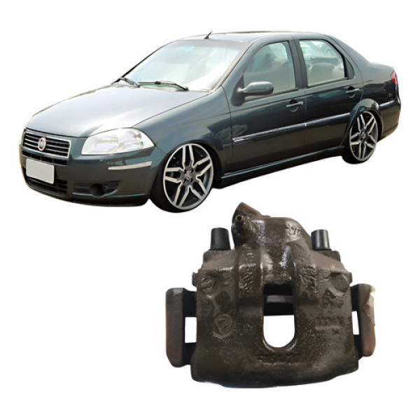 Pinça Freio Dianteiro Direito Fiat Palio Siena 2004 A 2015