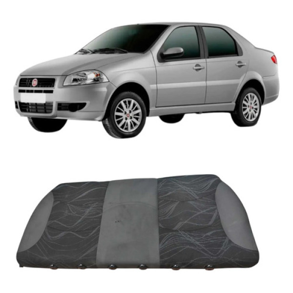 Escoro Banco Traseiro Fiat Siena 2013 1.0 Original Cinza