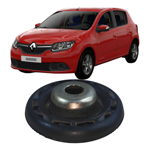 Suporte Amortecedor Dianteiro Direito Renault Sandero 2017  Preto