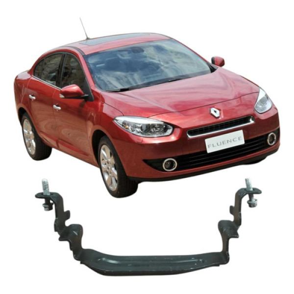 Suporte Fixação Bateria Fluence 2014 Original  Preto