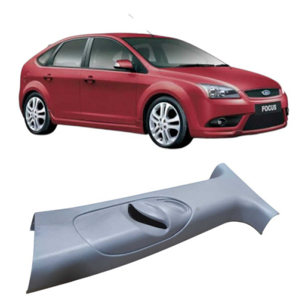 Acabamento Coluna Cinto Esquerda Focus 2008 98ab24583 Branco