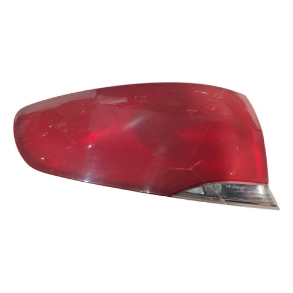 Lanterna Traseira Esquerda C/detalhe Fiat Siena 2008 A 2012 Esquerdo Vermelho