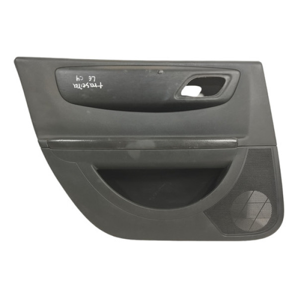 Forro Porta Traseira Esquerda 4p Citroen C4 2008 A 2012  Preto