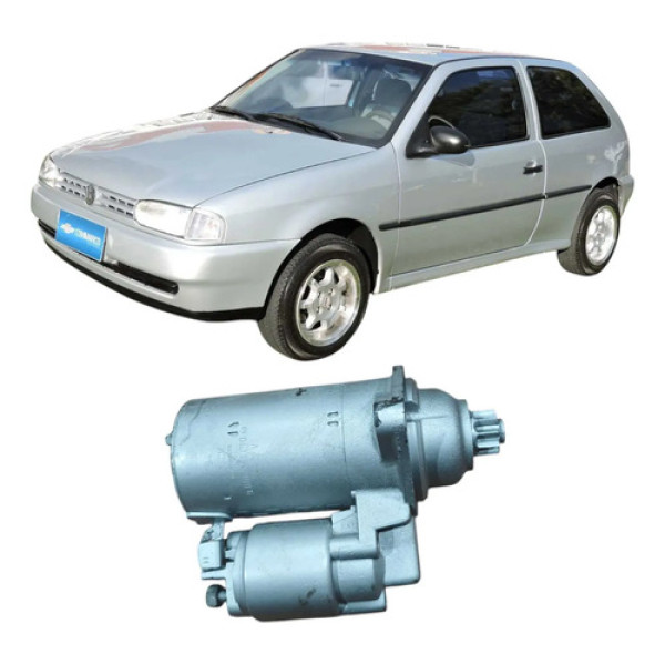  Motor Partida Arranque Gol G2 1.0 2p 1997 Original