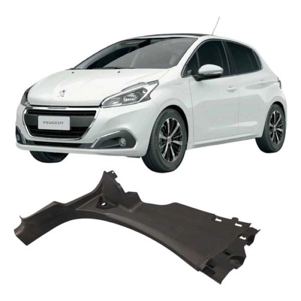 Soleira Porta Traseira Esquerda Peugeot 208 2017 Original  