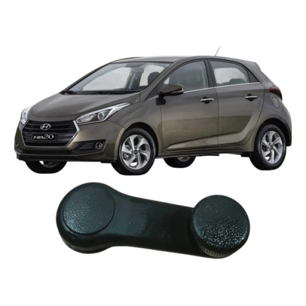 Manivela Maquina Manual Hyundai Hb20 2016 1.0 3c Original Preto