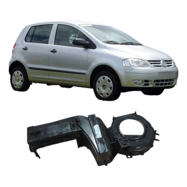  Lateral Caixa Ar Condicionado Fox 1.6 2007 4p Original  Preto