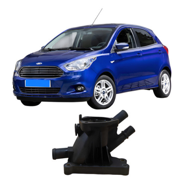 Carcaça Válvula Termostática Ford Ka 1.0 3c 2018 9k478