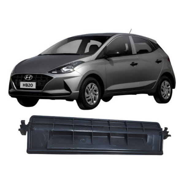 Palheta Difusor Interno Caixa Ar Hyundai Hb20 2021 Dourado; Dourado