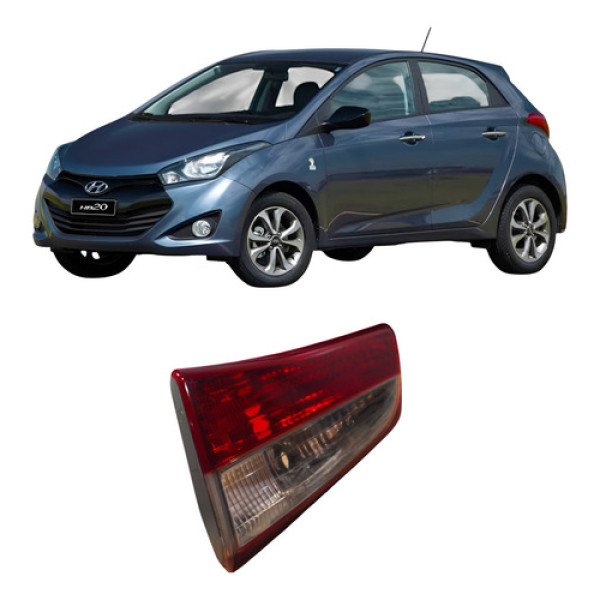 Lanterna Traseira Direita Porta Malas Hyundai Hb20 2017 9240 Vermelho Direito/passageiro