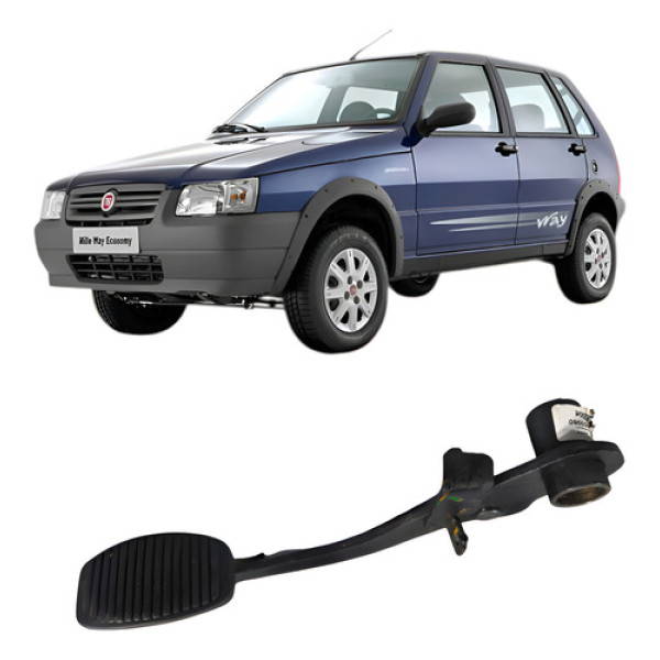Pedal Freio Fiat Uno Mille 1.0 4p 2005 976203060 Preto
