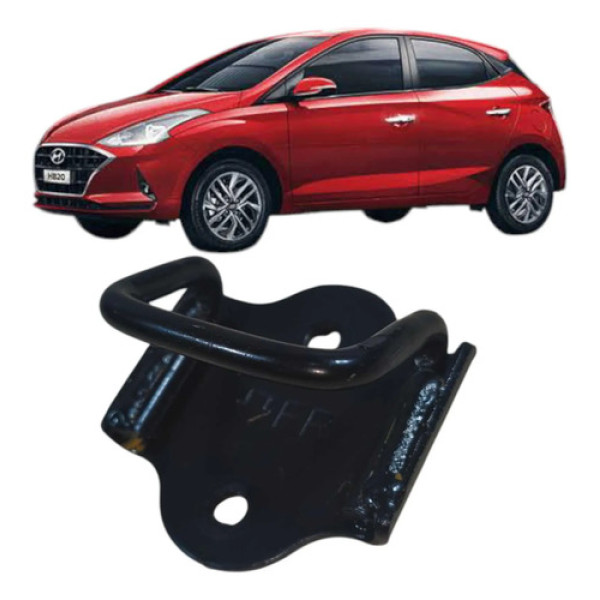 Trava Lateral Direita Encosto Banco Traseiro Hb20 2021 Preto