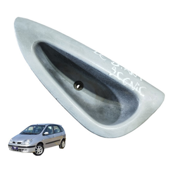Puxador Interno Porta D/esquerdo Renault Scenic 2002  Dianteira Esquerdo Cinza