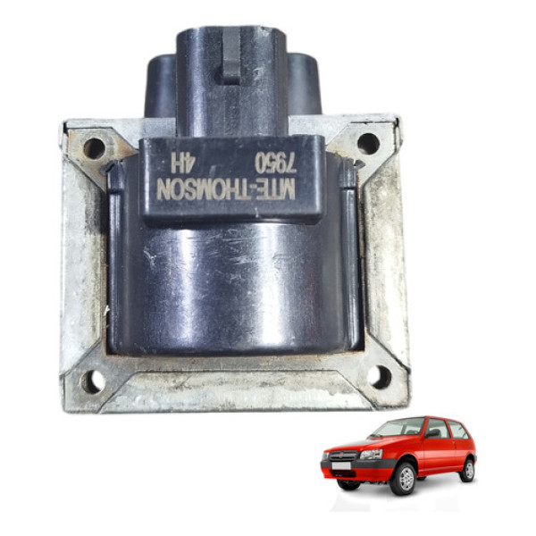 Bobina Ignição 1.0 8v Gasolina Fiat Uno Fire 1996 A 2004