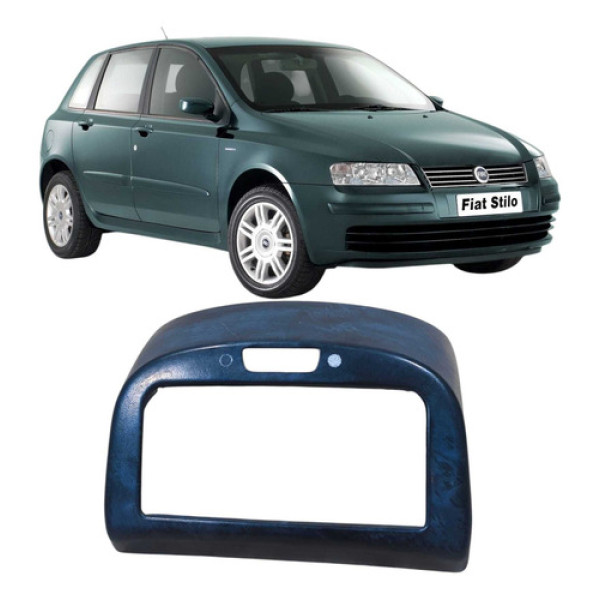 Moldura Difusor Traseiro Fiat Stilo 1.8 2003 Ls347700 Preto