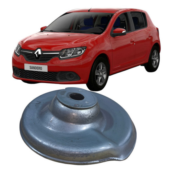 Prato Mola Dianteiro Renault Sandero 1.0 3c 2017 Cinza Cinza