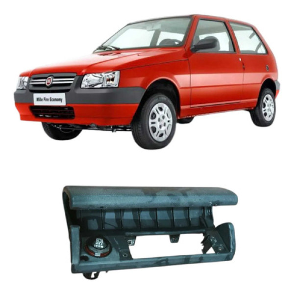 Moldura Porta Objetos Cinzeiro Fiat Mille 2010 1.0 2p 