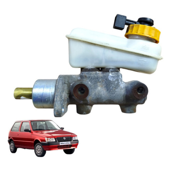 Cilindro Mestre Freio Com Reservatório Fiat Uno 1985 A 2013
