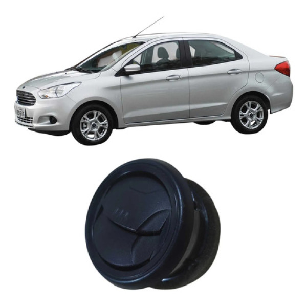 Difusor De Ar Lateral Esquerdo Ford Ka 2015 2018 Preto