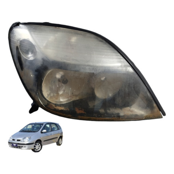 Farol Dianteiro Direito Renault Scenic 2001 A 2011 Direito Direito/passageiro