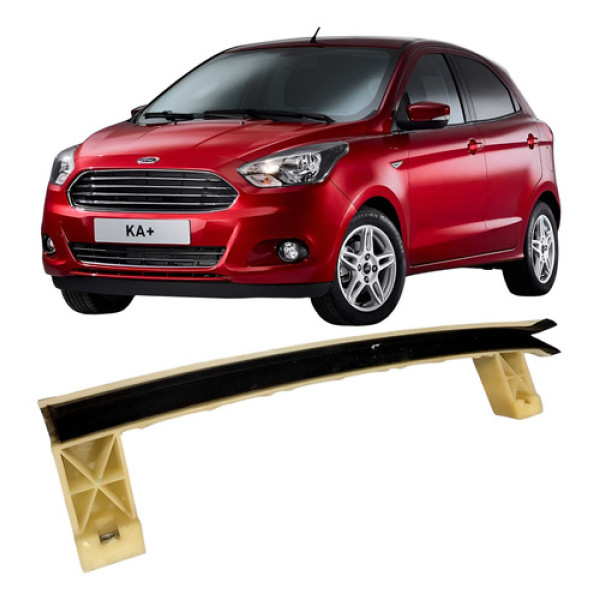 Guia De Vidro Porta Dianteira Direito Ford Ka 1.0 2017-2020 Preto